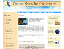 Tablet Screenshot of californiahistology.org